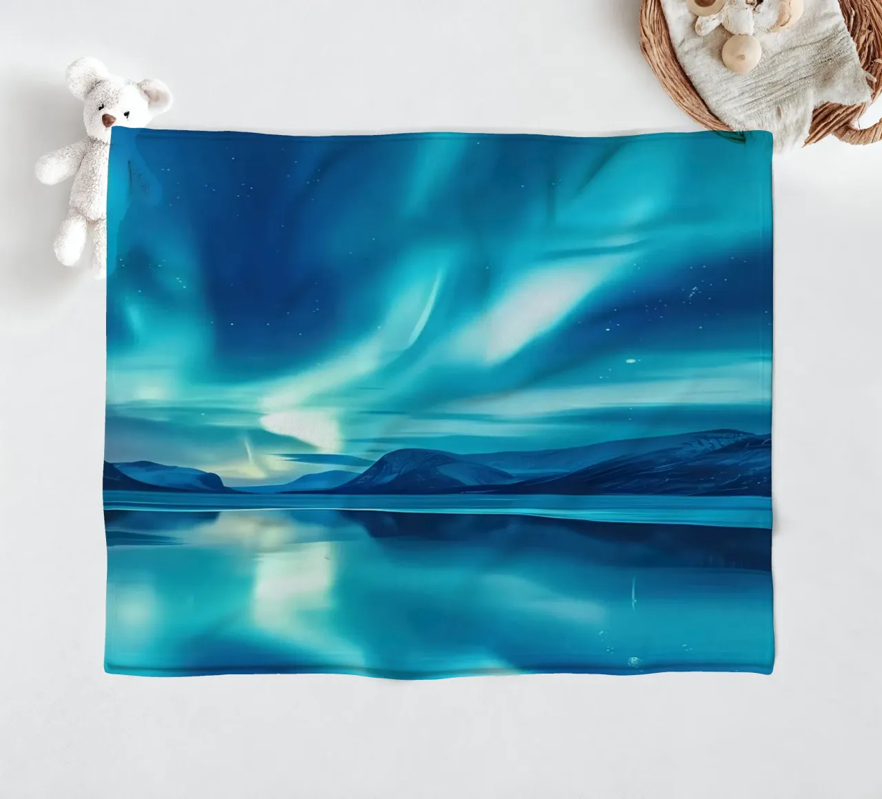 Riflesso dell'Aurora Boreale coperta in pile da Matthew Katz