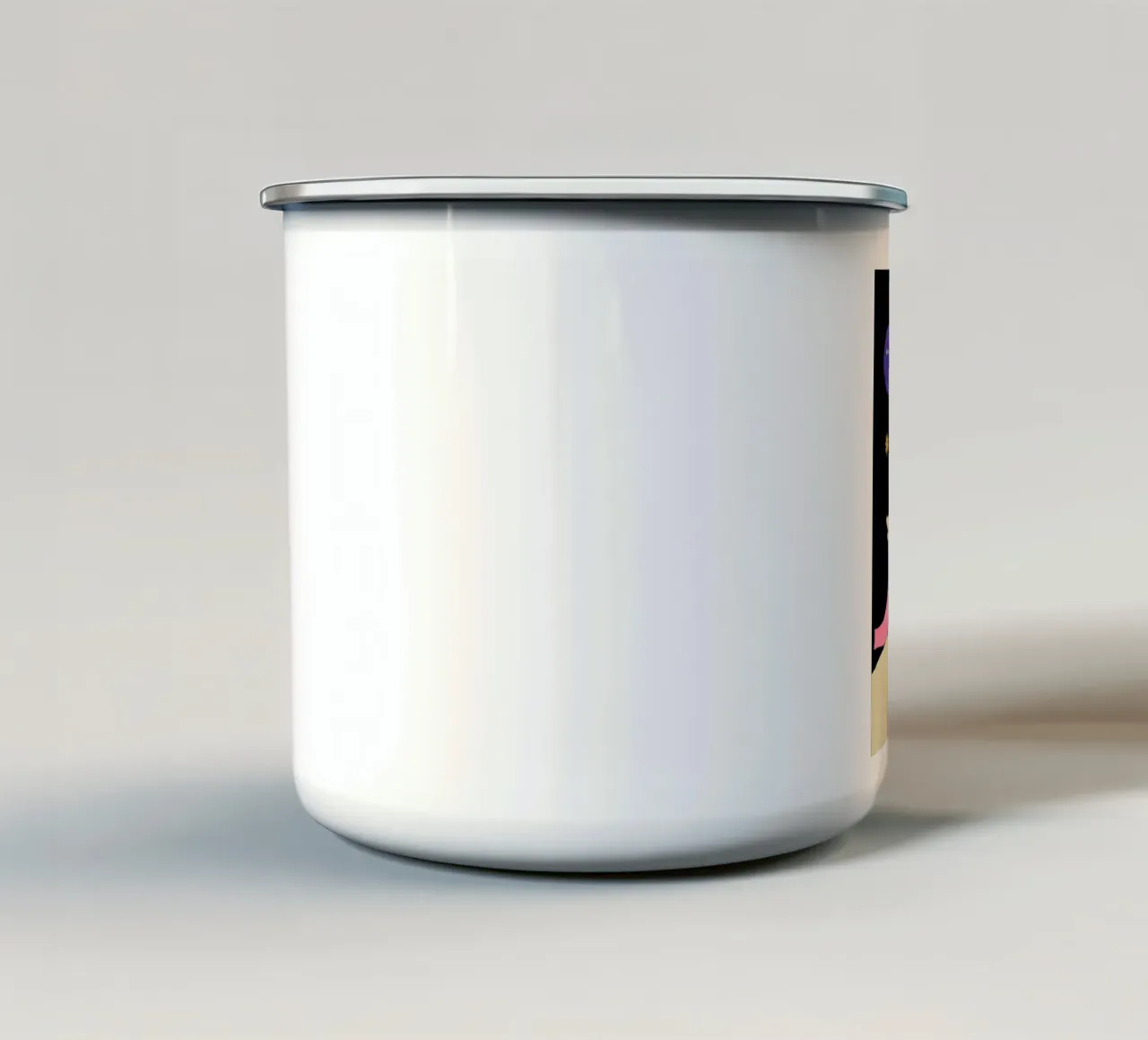 Elephant Ride tazza in smalto da Little Flourishes