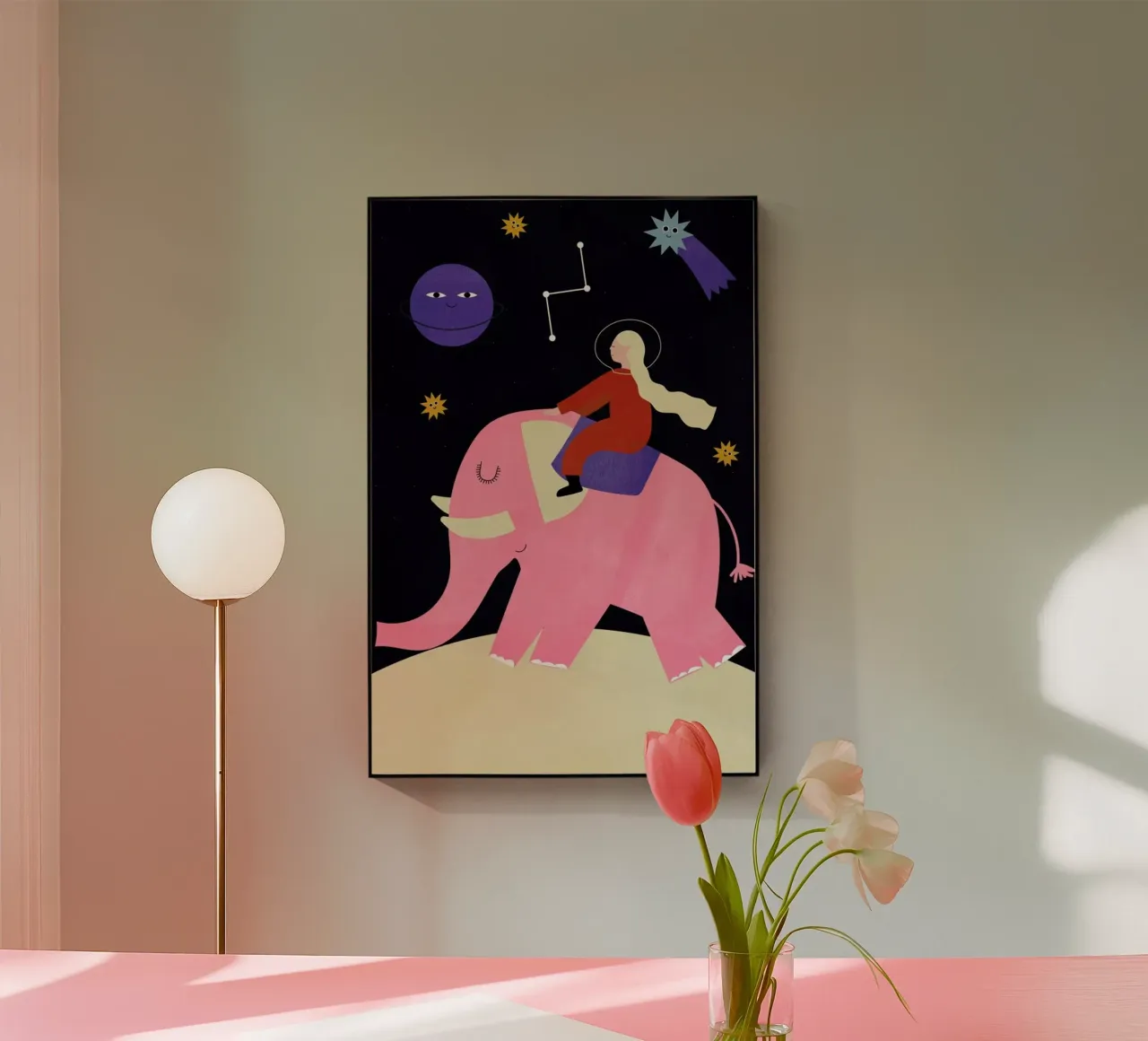 Elephant Ride plexiglass da Little Flourishes