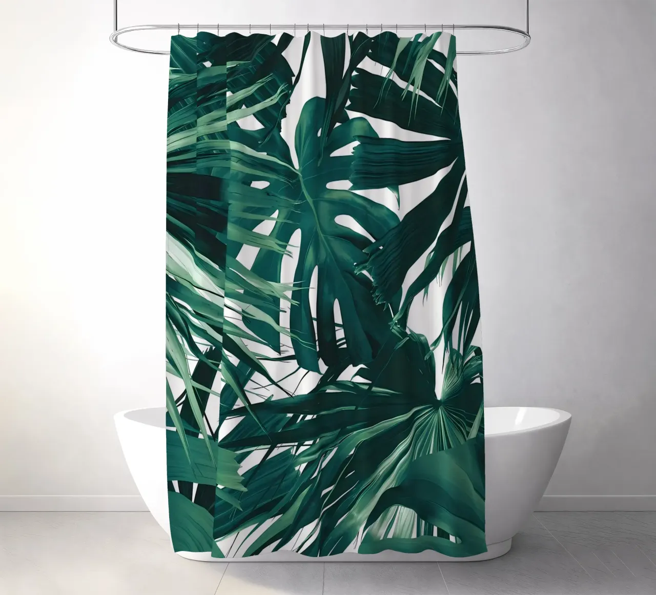 Tranquilo Jungle 1 tenda da doccia da Nicholas Campbell