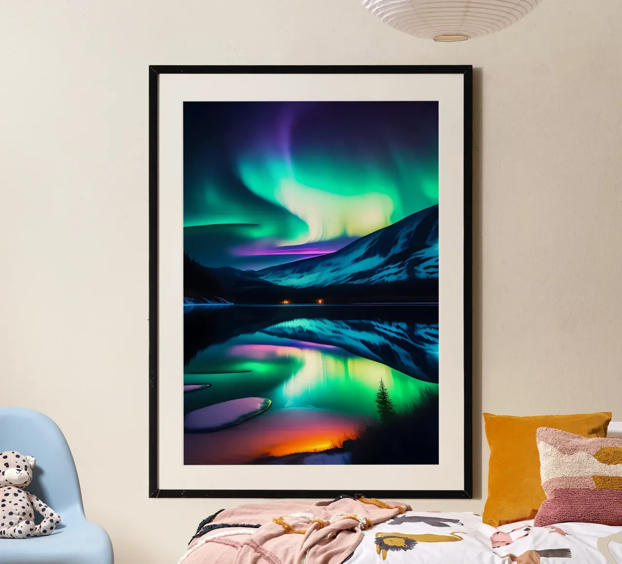 Northern Lights Nature hahnemühle by Matthew Katz
