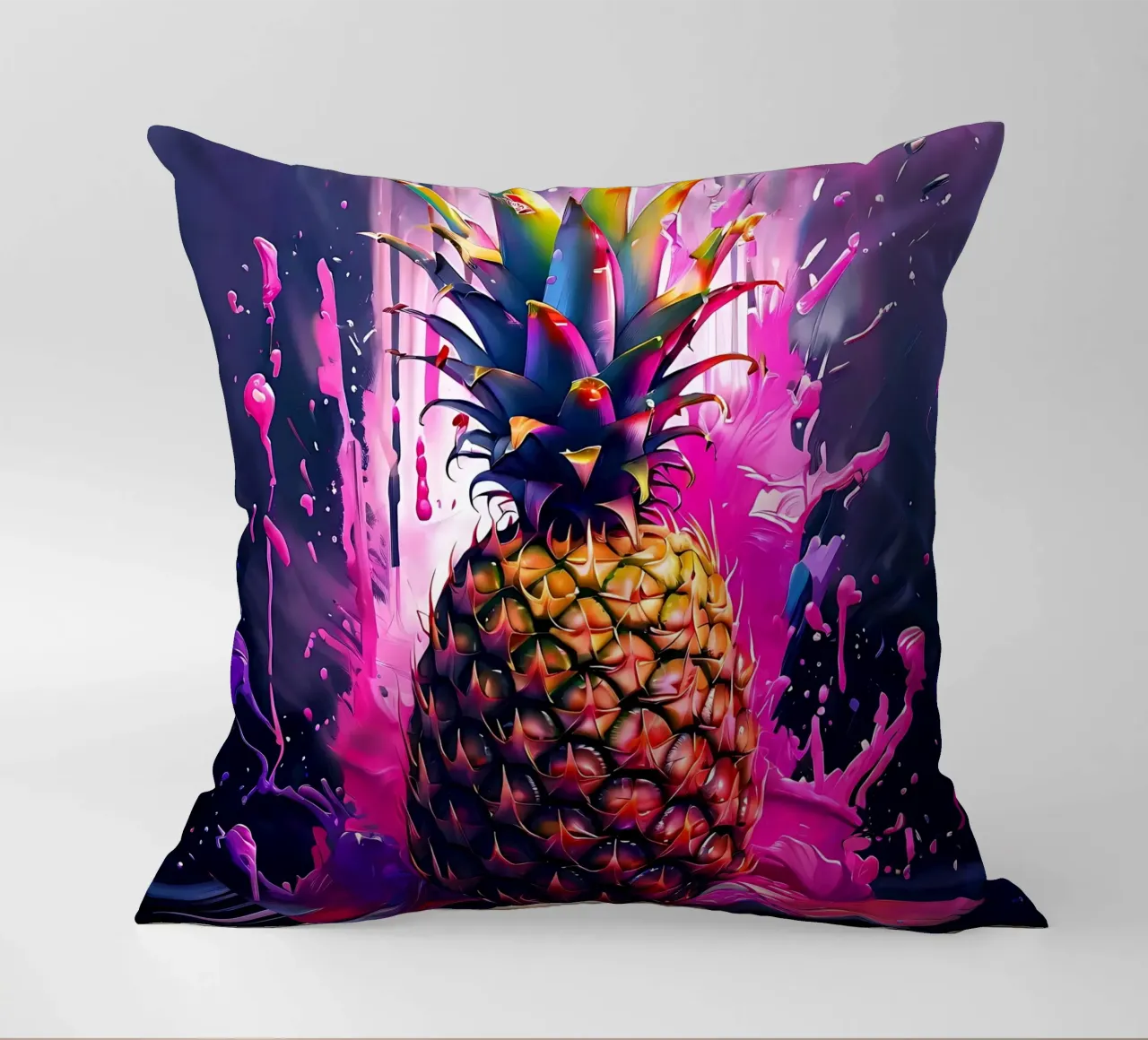 Ananas_1 cuscino da Pink- und LoveArt by LK