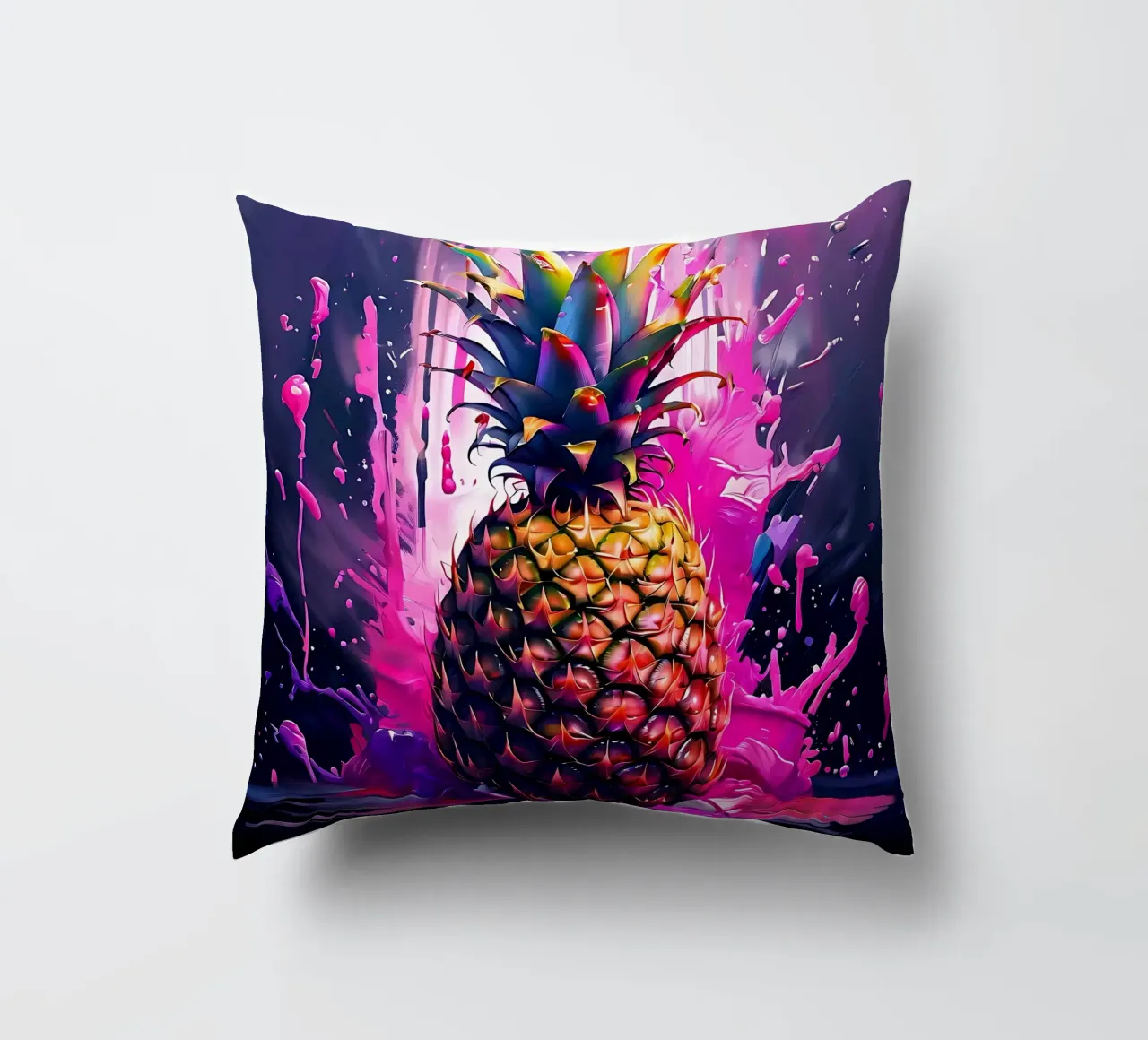 Ananas_1 cuscino da Pink- und LoveArt by LK