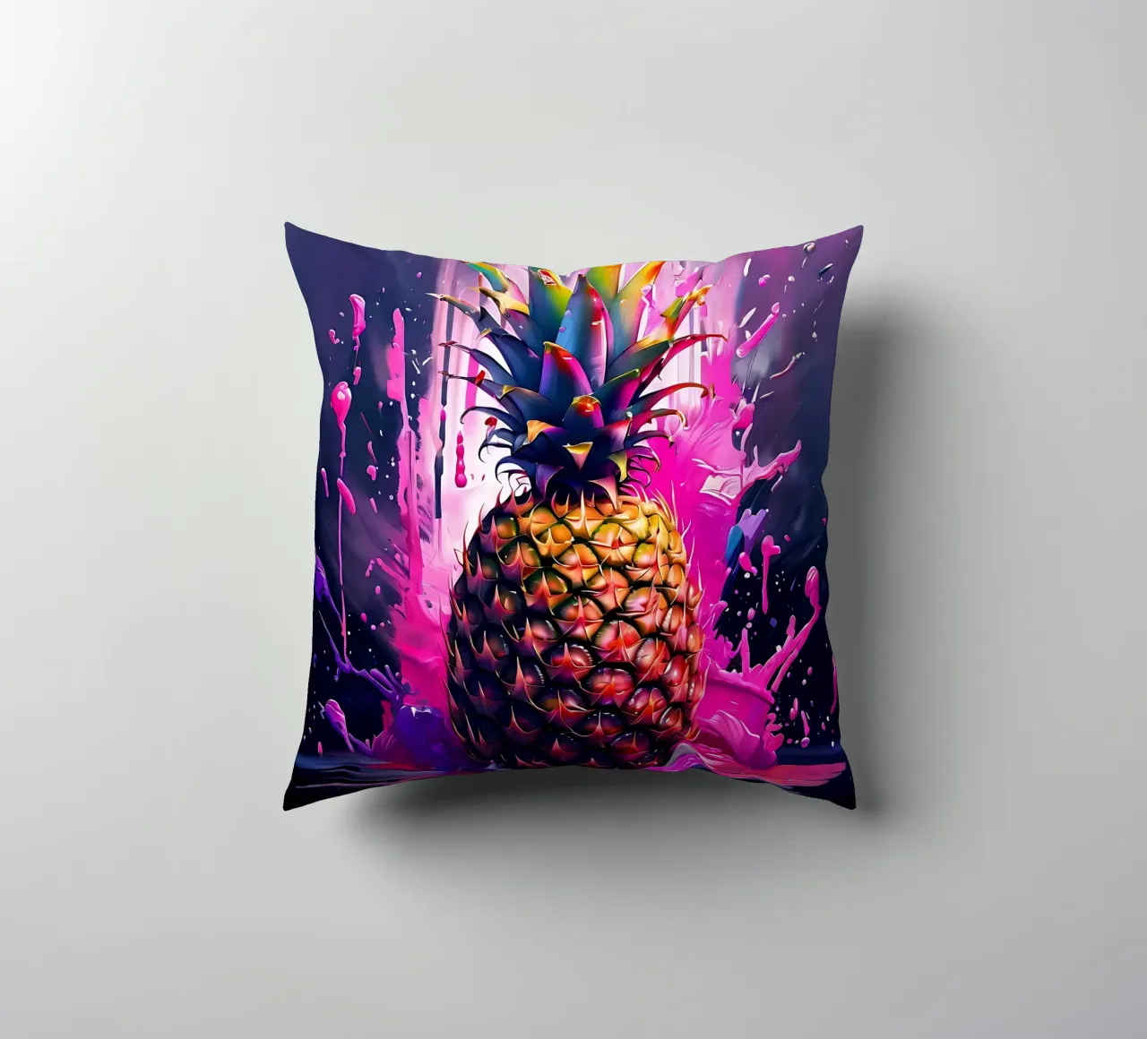 Ananas_1 cuscino da Pink- und LoveArt by LK