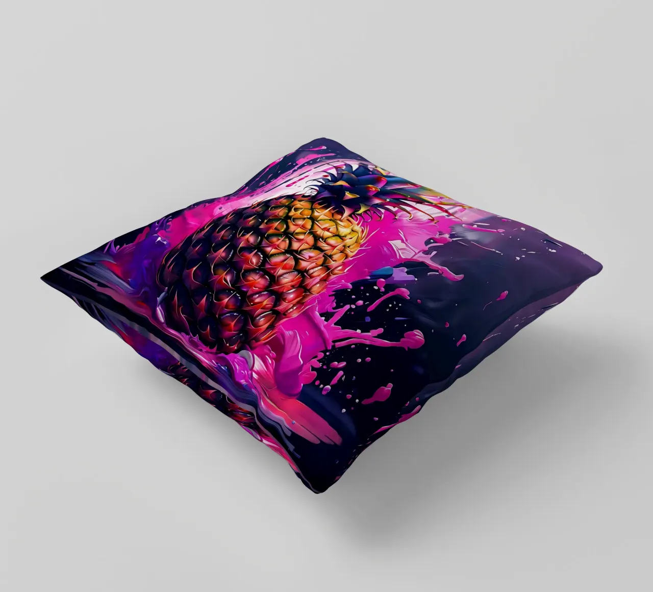 Ananas_1 cuscino da Pink- und LoveArt by LK
