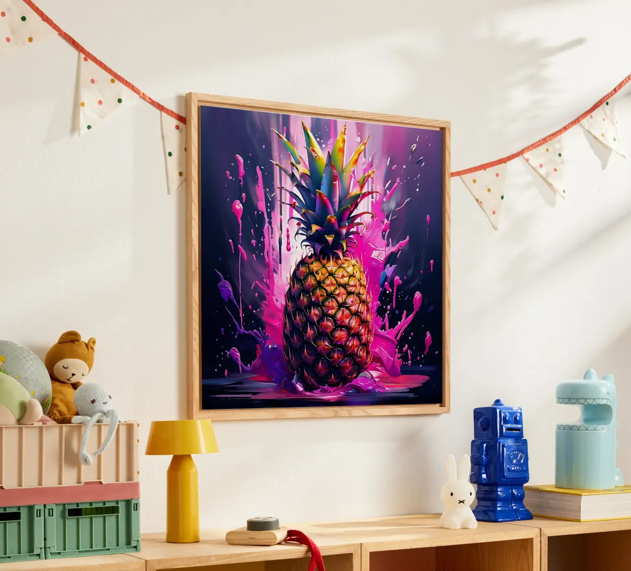 Ananas_1 plexiglass da Pink- und LoveArt by LK