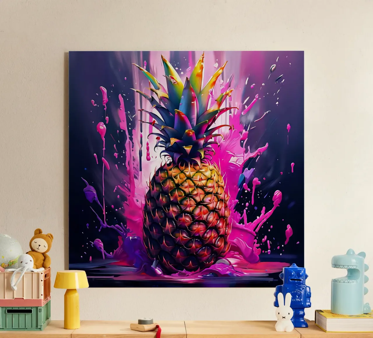 Ananas_1 plexiglass da Pink- und LoveArt by LK