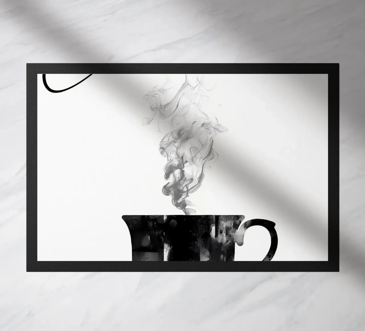 Tazza di caffè e libri zerbino da Aiden Garcia