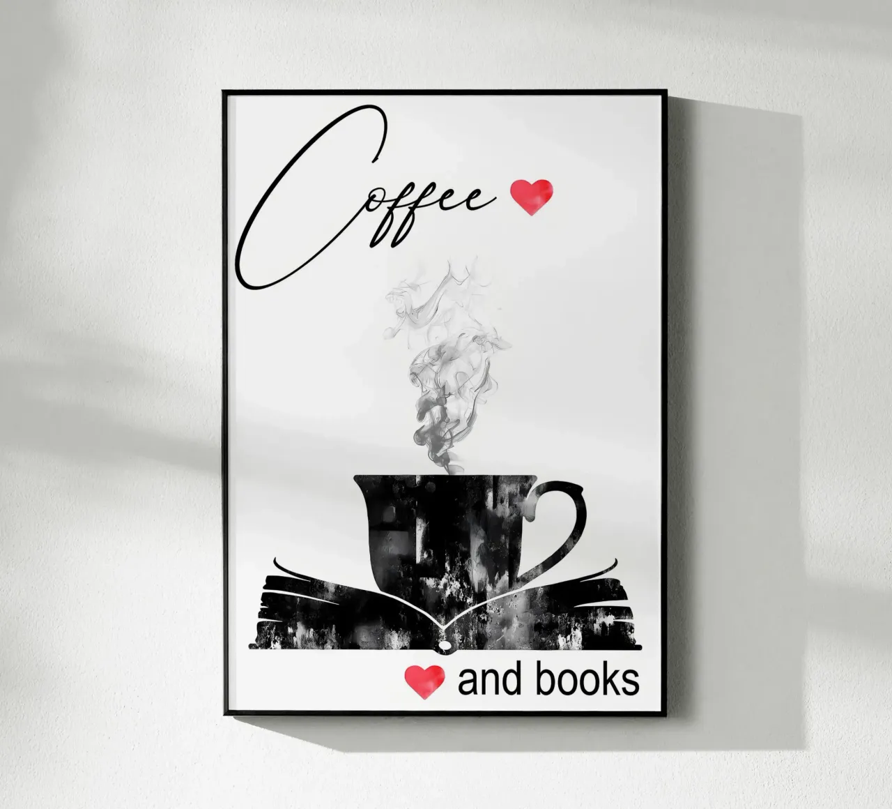 Tazza di caffè e libri plexiglass da Aiden Garcia