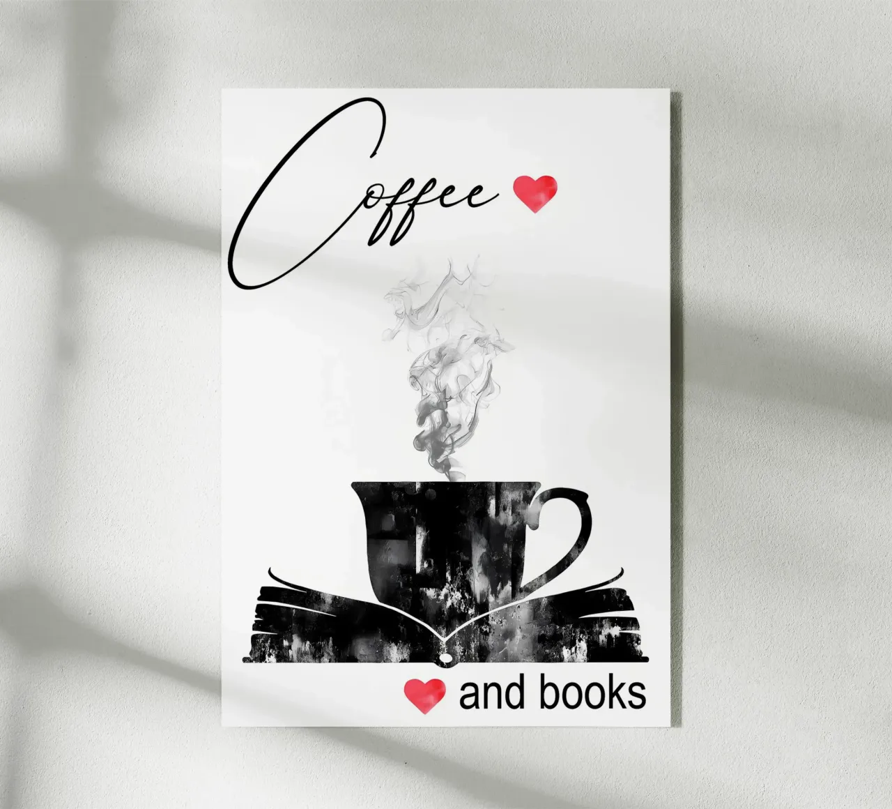 Tazza di caffè e libri plexiglass da Aiden Garcia