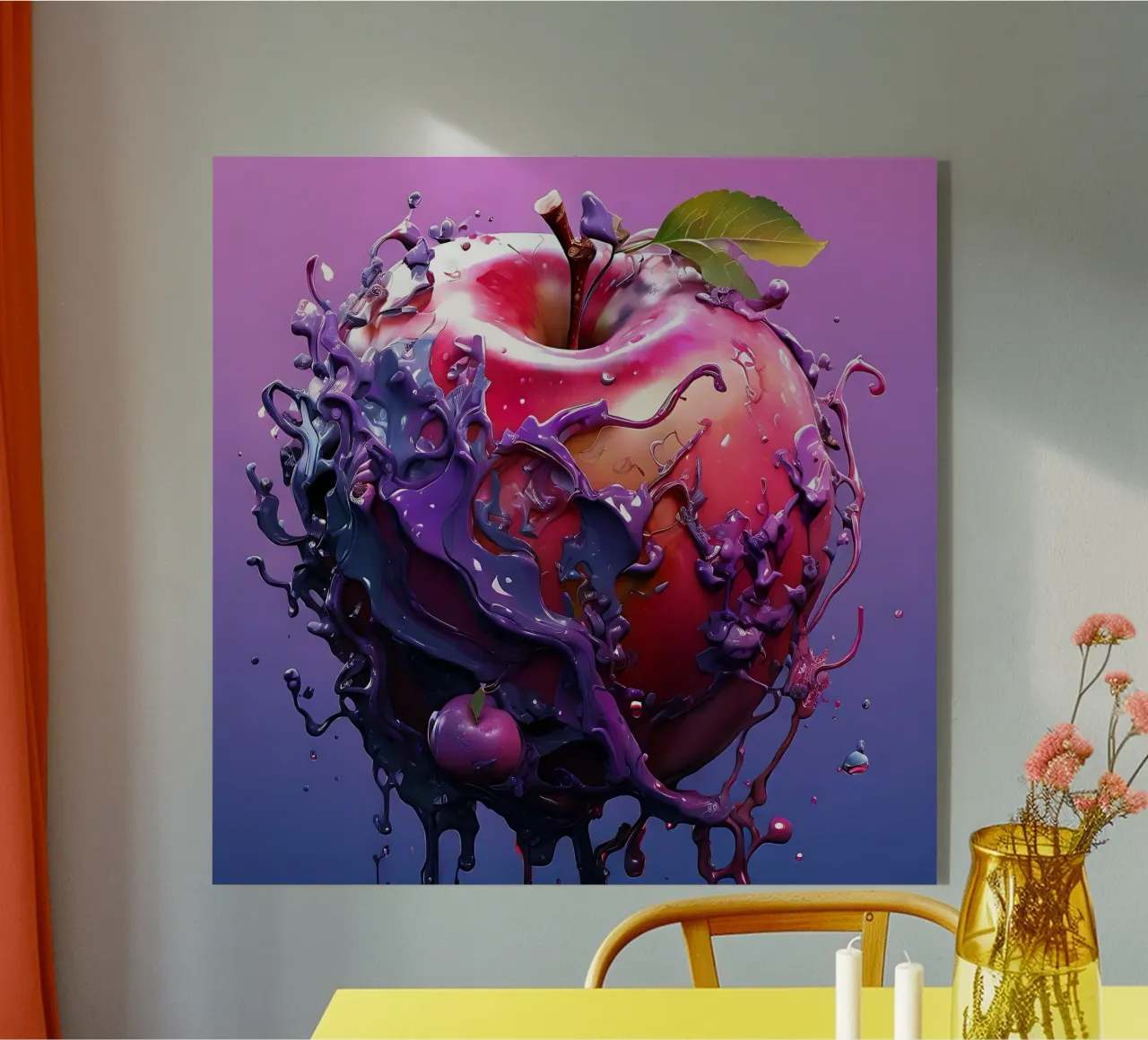 Mela_1 plexiglass da Pink- und LoveArt by LK