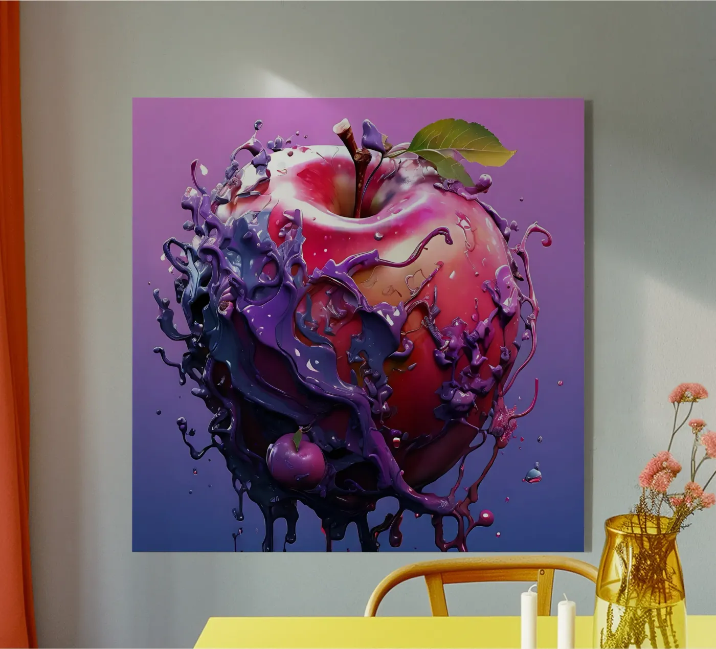 Apple_1 plexiglass da Pink- und LoveArt by LK