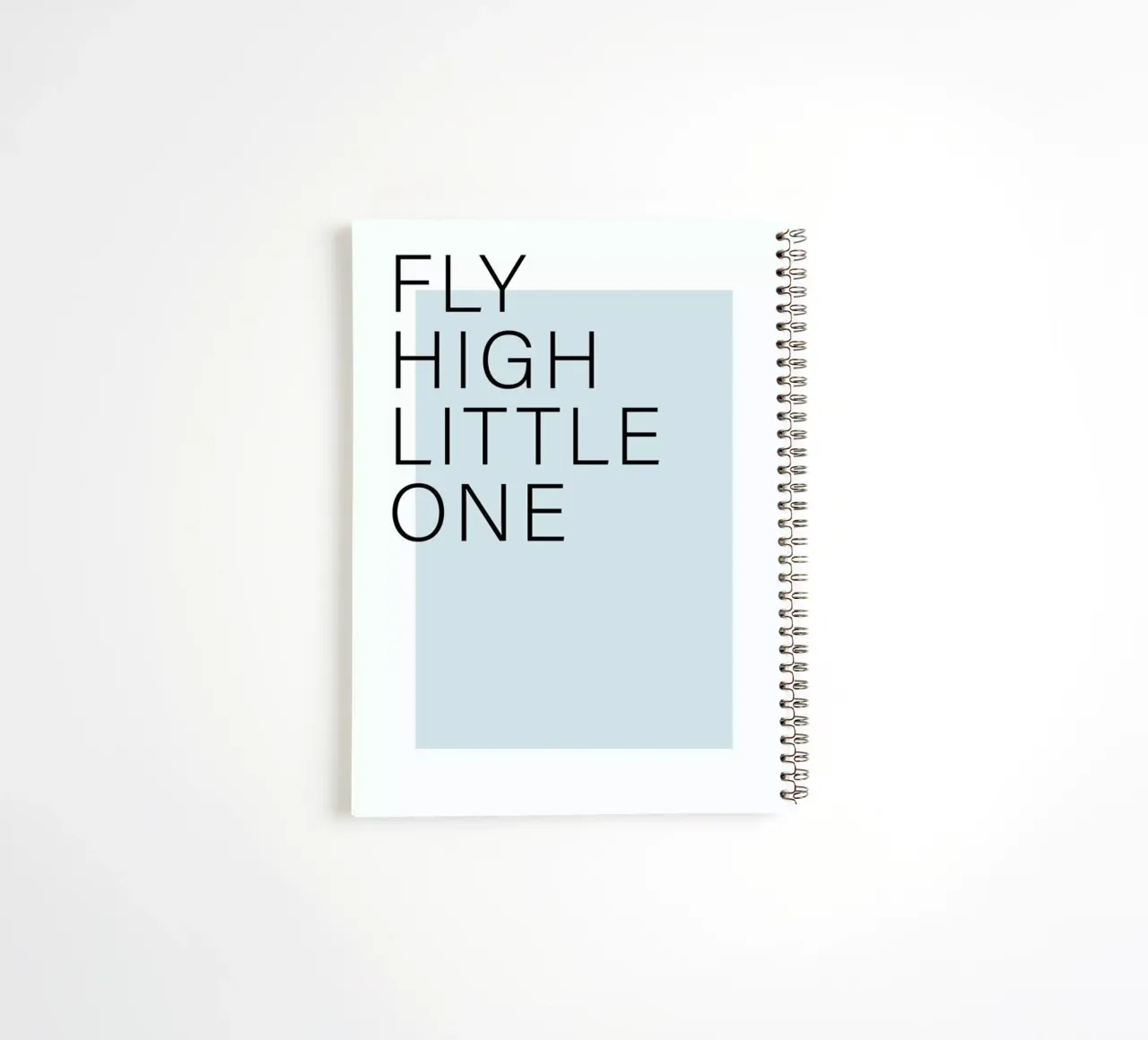 Fly High Little One spiral notebook by Ayleen
