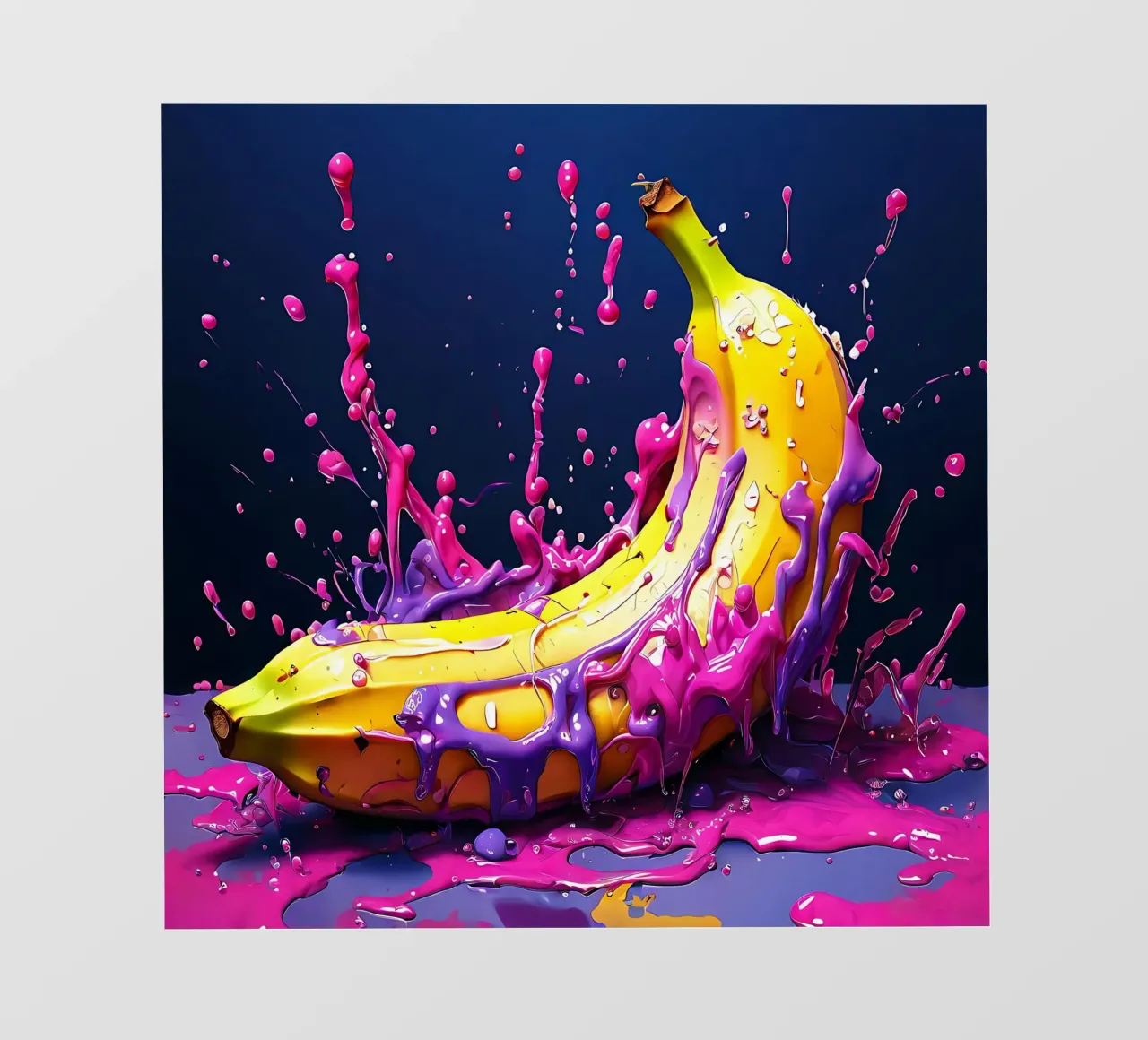 Banana_1 pellicola backlit da Pink- und LoveArt by LK