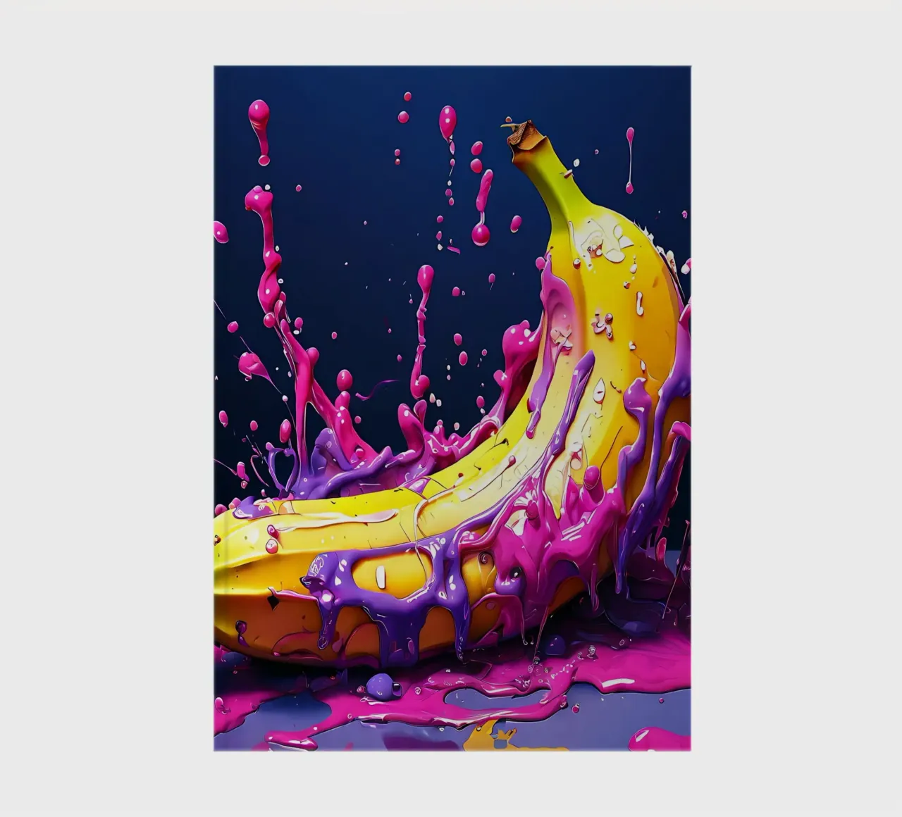 Banane_1 notebook by Pink- und LoveArt by LK