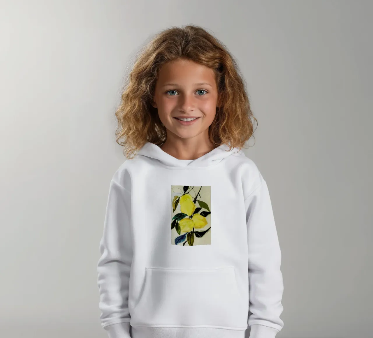 Lemonstudy 1 felpa bambino con cappuccio da Leigh Viner