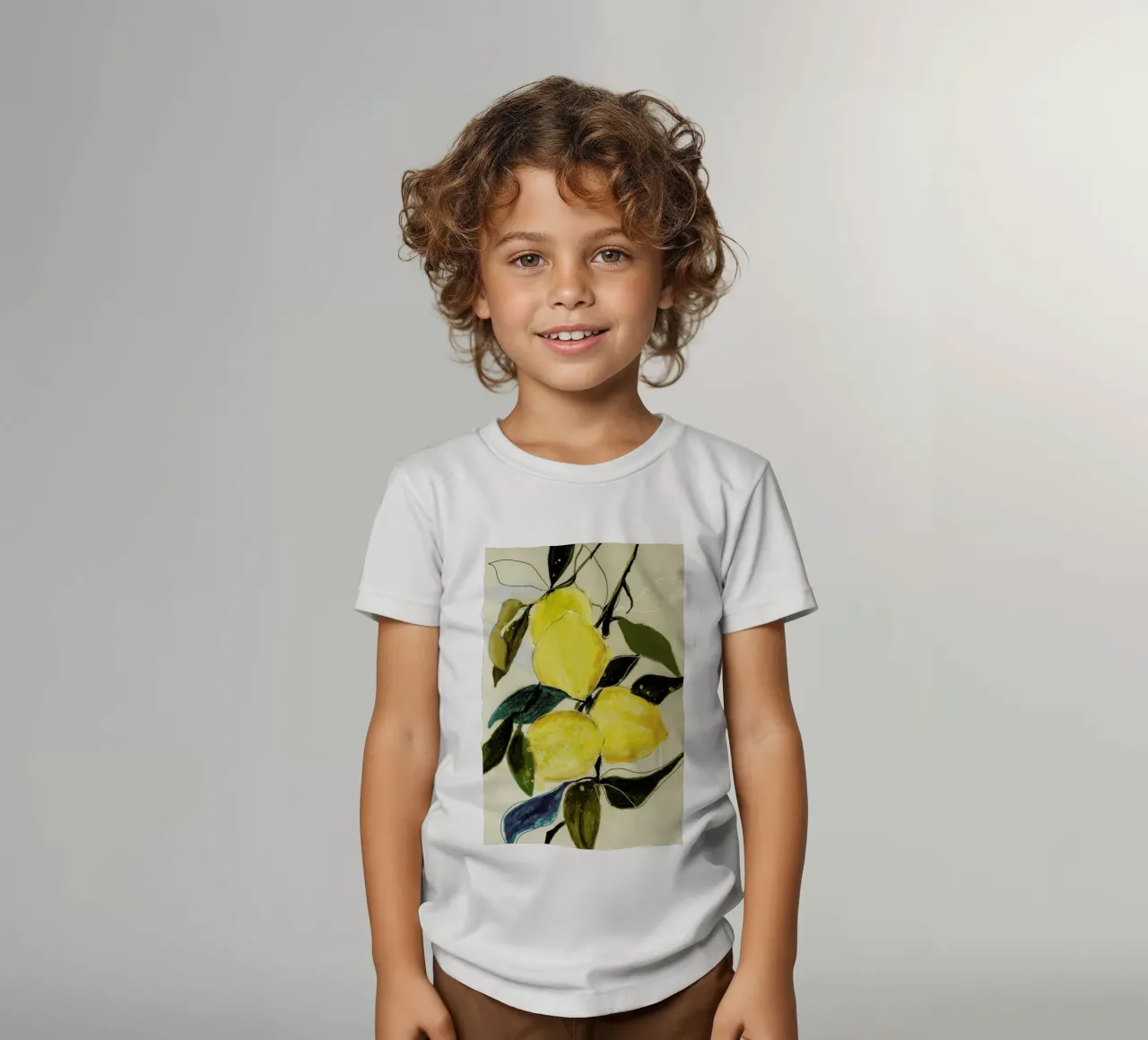 Lemonstudy 1 t-shirt bambini da Leigh Viner