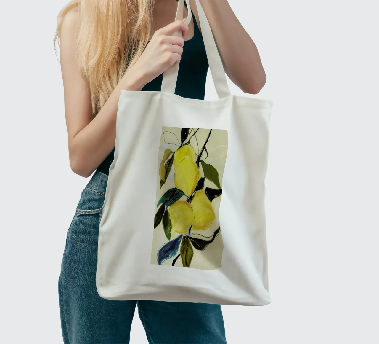 Lemonstudy 1 tote bag by Leigh Viner