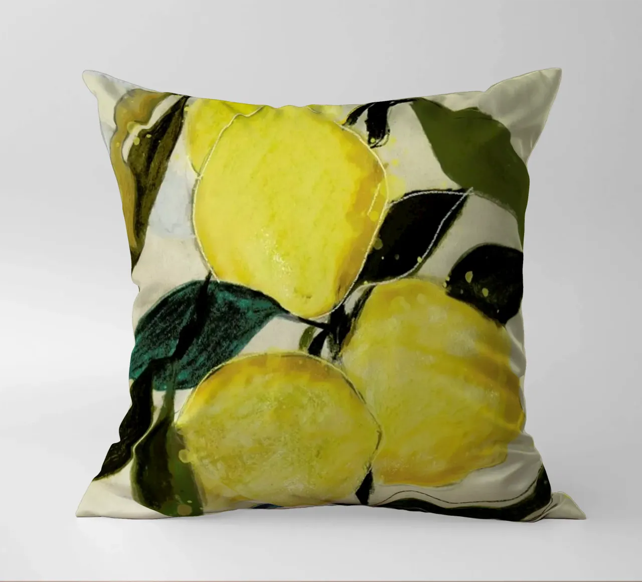 Lemonstudy 1 cuscino da Leigh Viner