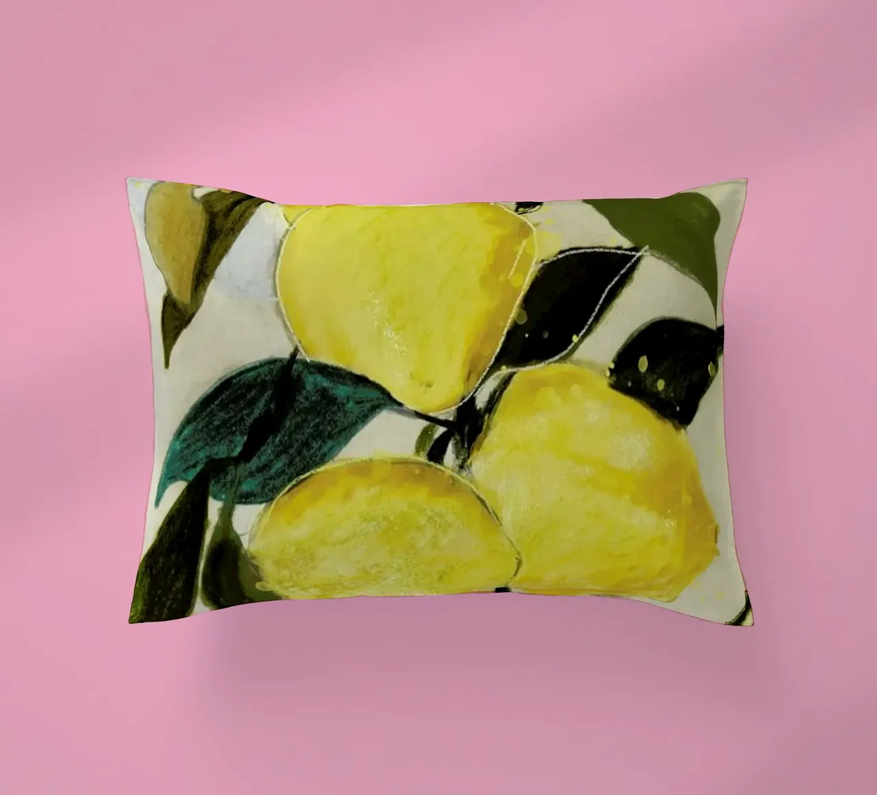 Lemonstudy 1 cuscino da Leigh Viner