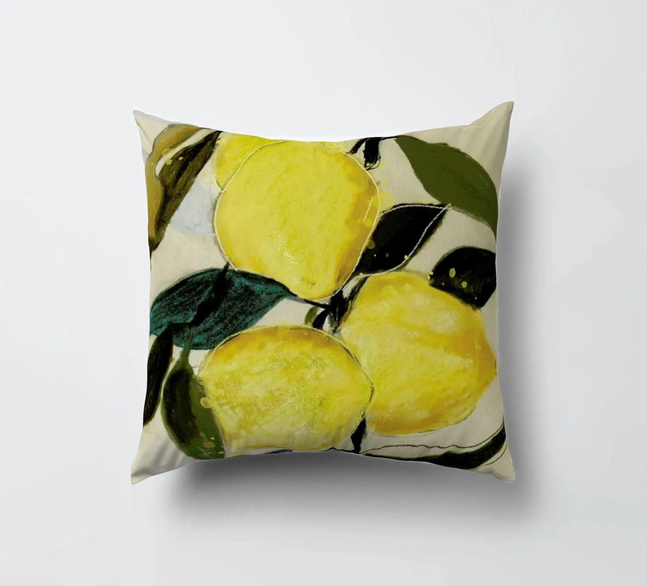 Lemonstudy 1 cuscino da Leigh Viner