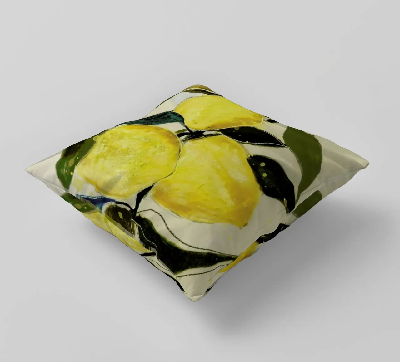 Lemonstudy 1 cuscino da Leigh Viner
