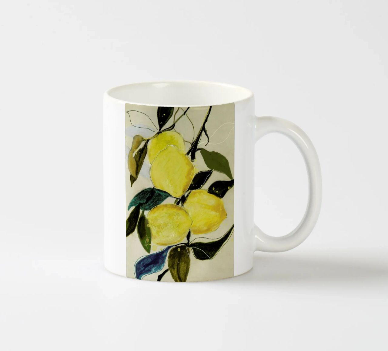 Lemonstudy 1 tazza in ceramica da Leigh Viner