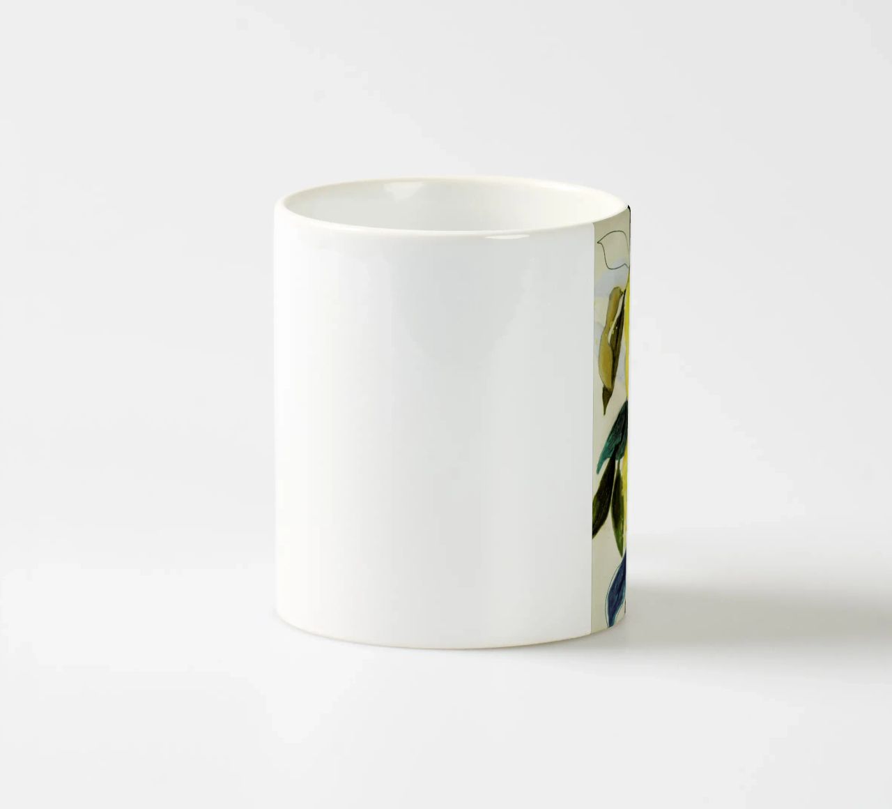 Lemonstudy 1 tazza in ceramica da Leigh Viner
