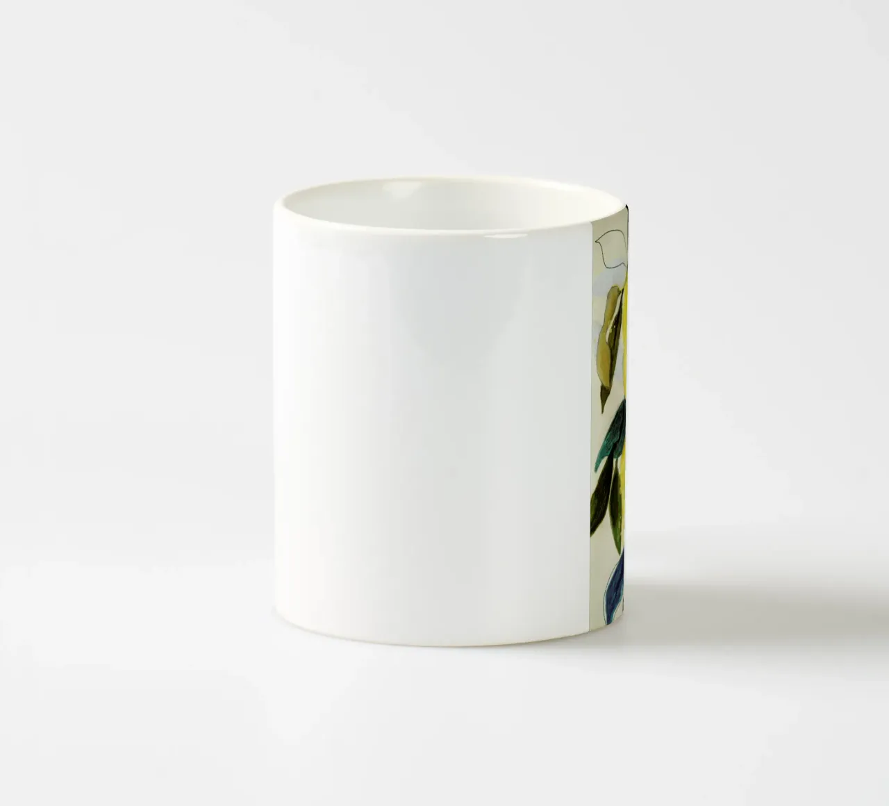Lemonstudy 1 tazza in ceramica da Leigh Viner