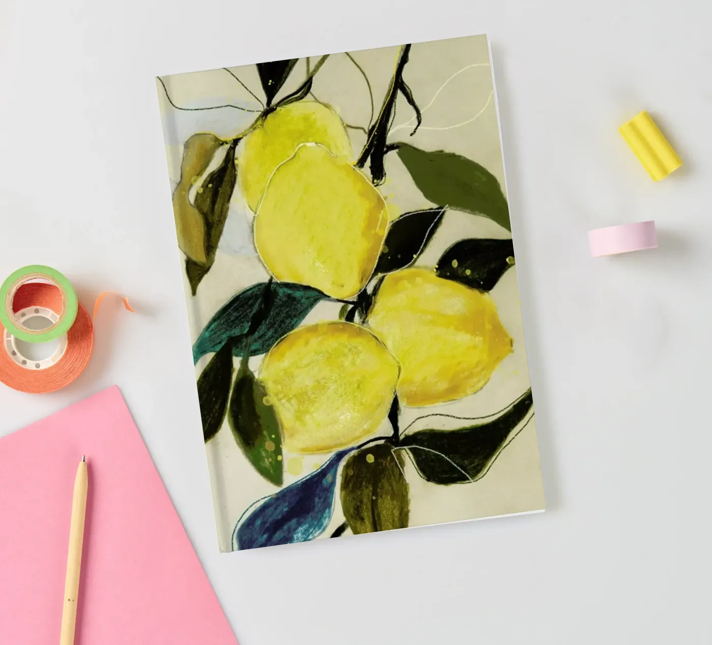 Lemonstudy 1 notebook by Leigh Viner