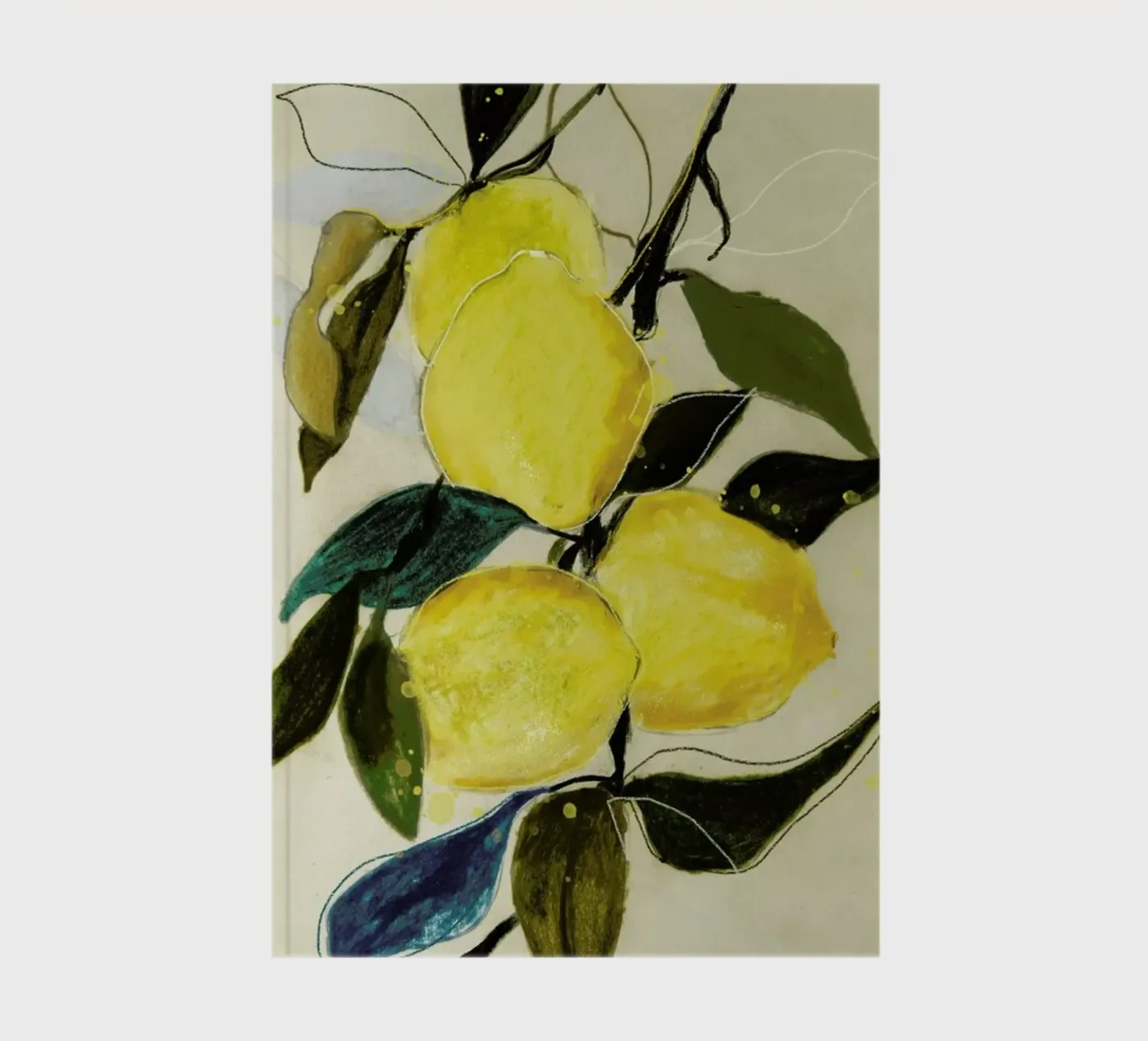 Lemonstudy 1 notebook by Leigh Viner