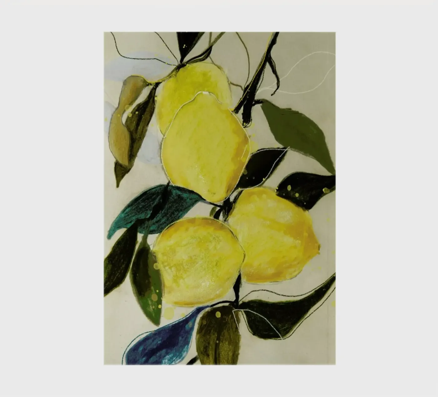 Lemonstudy 1 notebook by Leigh Viner