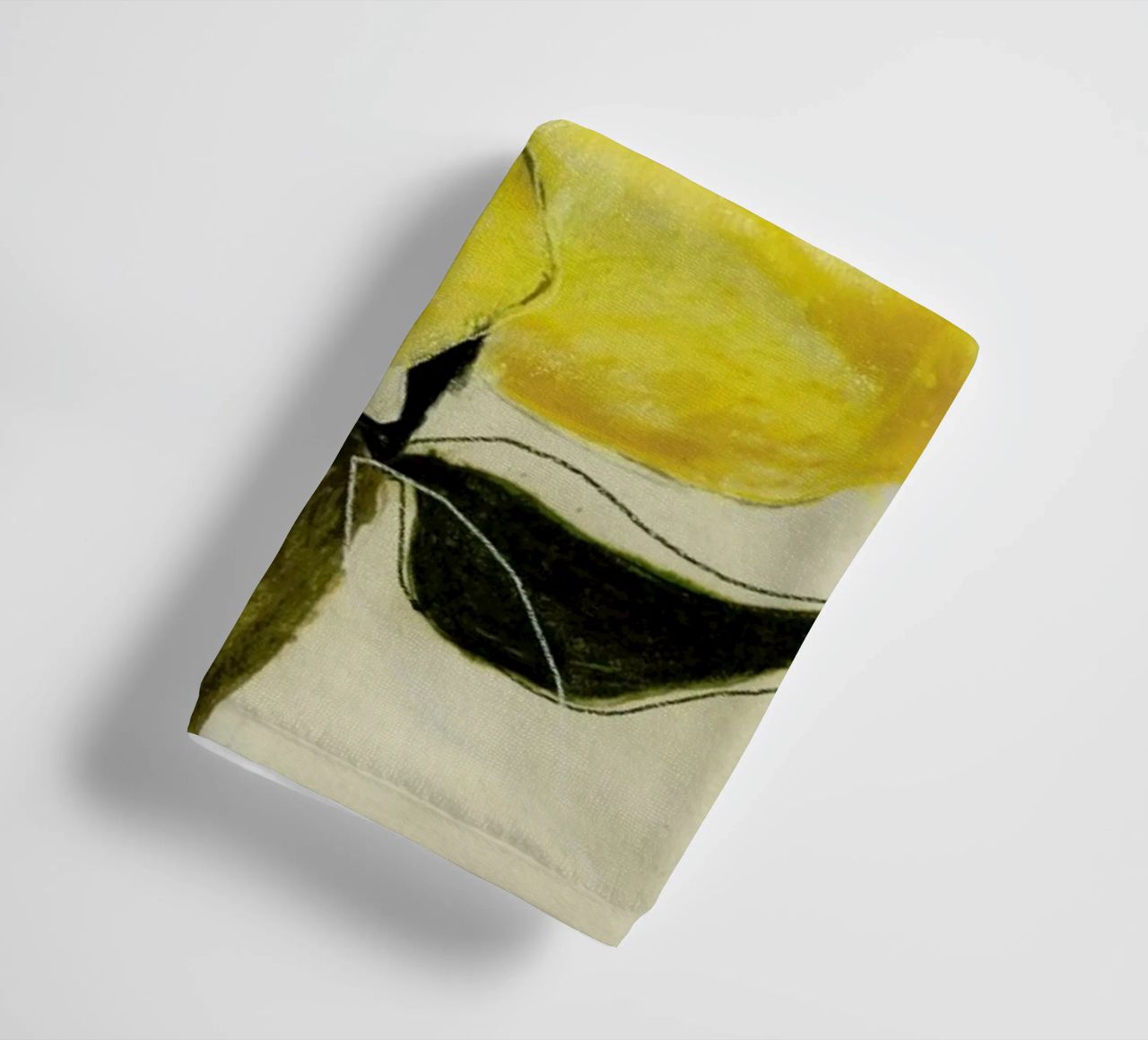 Lemonstudy 1 Handtuch von Leigh Viner