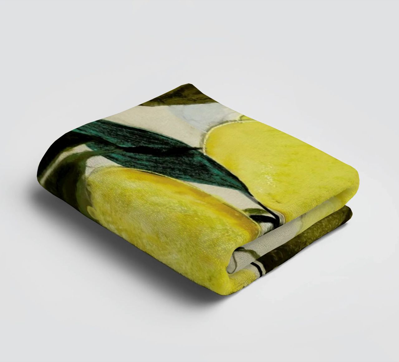 Lemonstudy 1 Handtuch von Leigh Viner