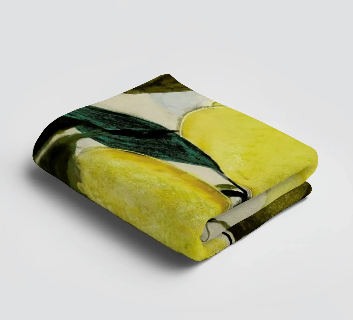 Lemonstudy 1 badhanddoek van Leigh Viner