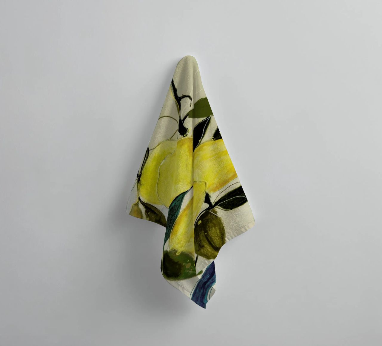 Lemonstudy 1 Handtuch von Leigh Viner