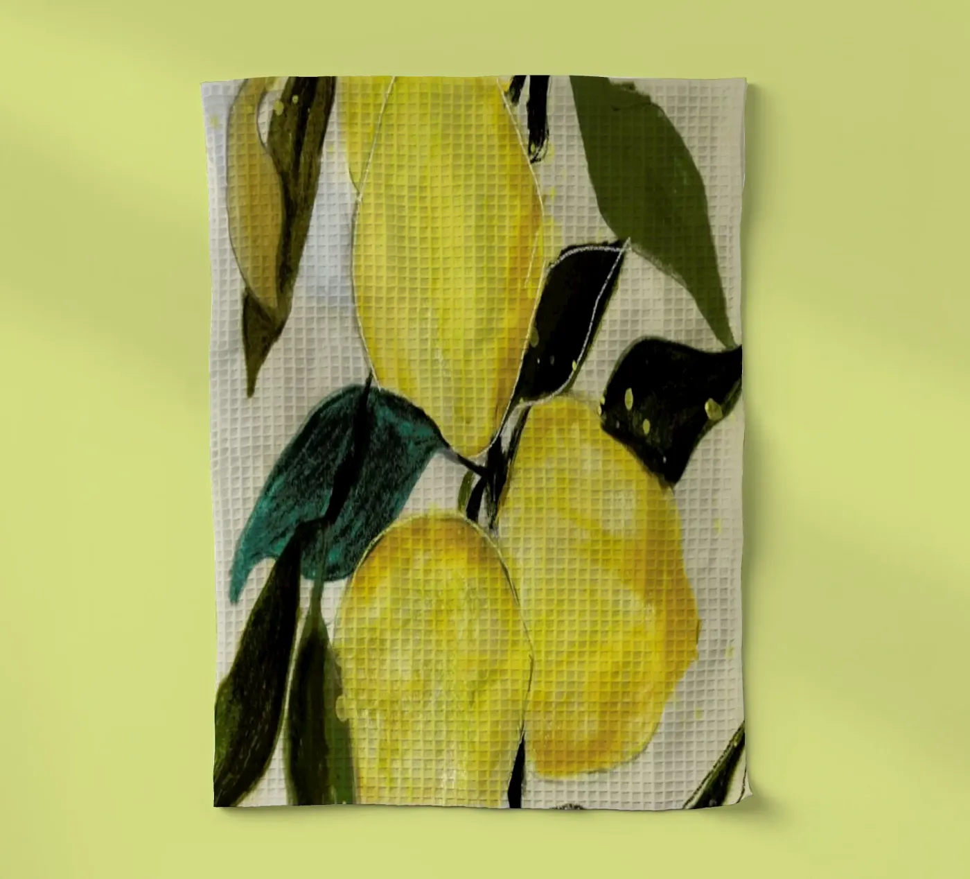 Lemonstudy 1 torchon de Leigh Viner
