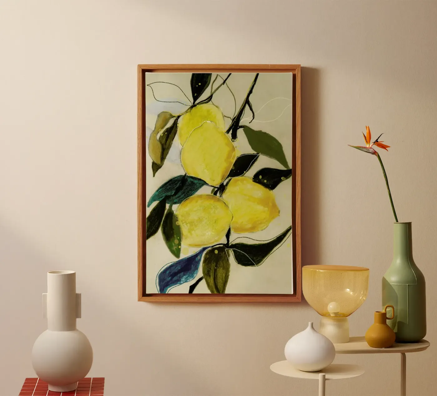 Lemonstudy 1 tela da Leigh Viner