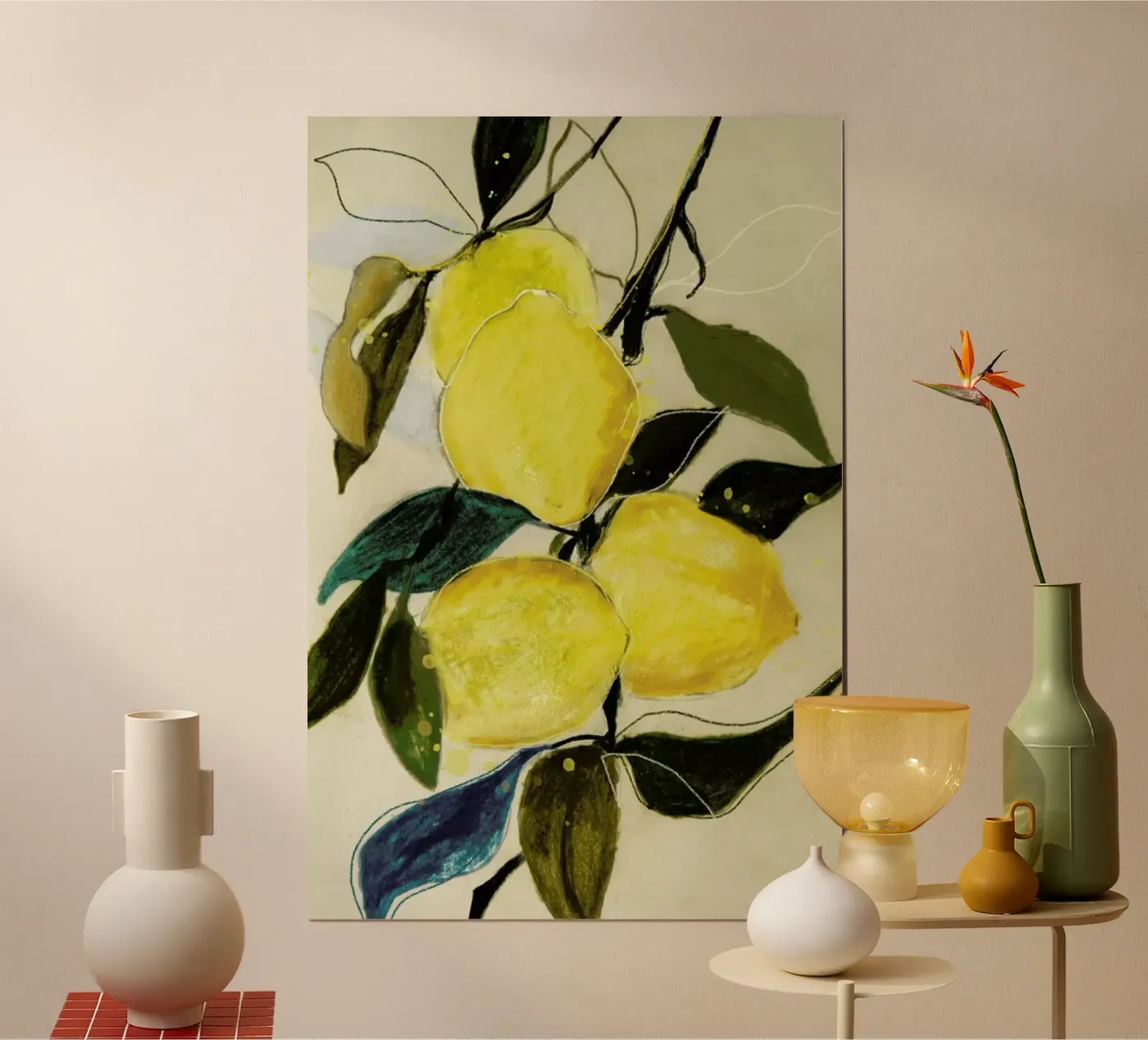 Lemonstudy 1 poster de Leigh Viner