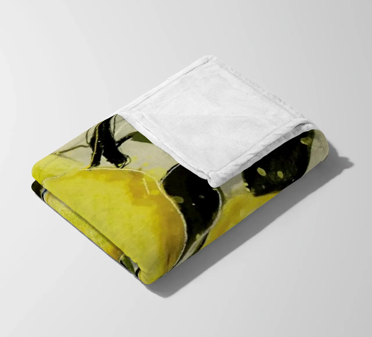 Lemonstudy 1 Fleecedecke von Leigh Viner