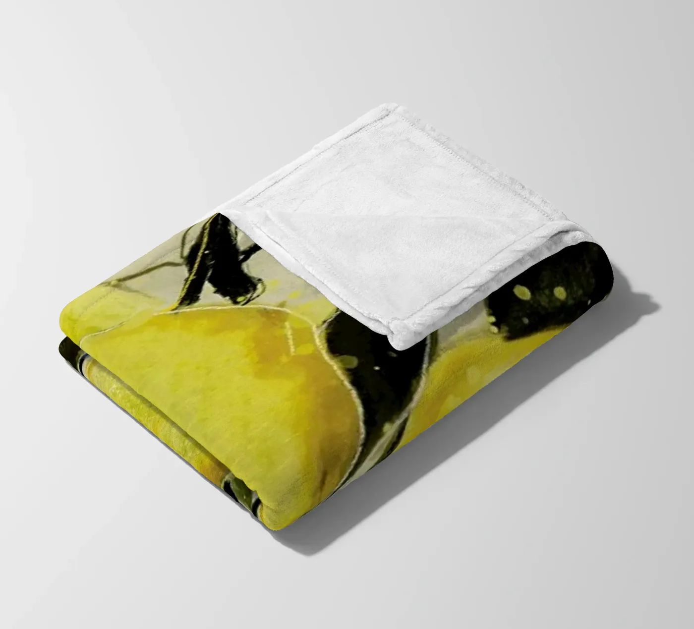 Lemonstudy 1 Fleecedecke von Leigh Viner