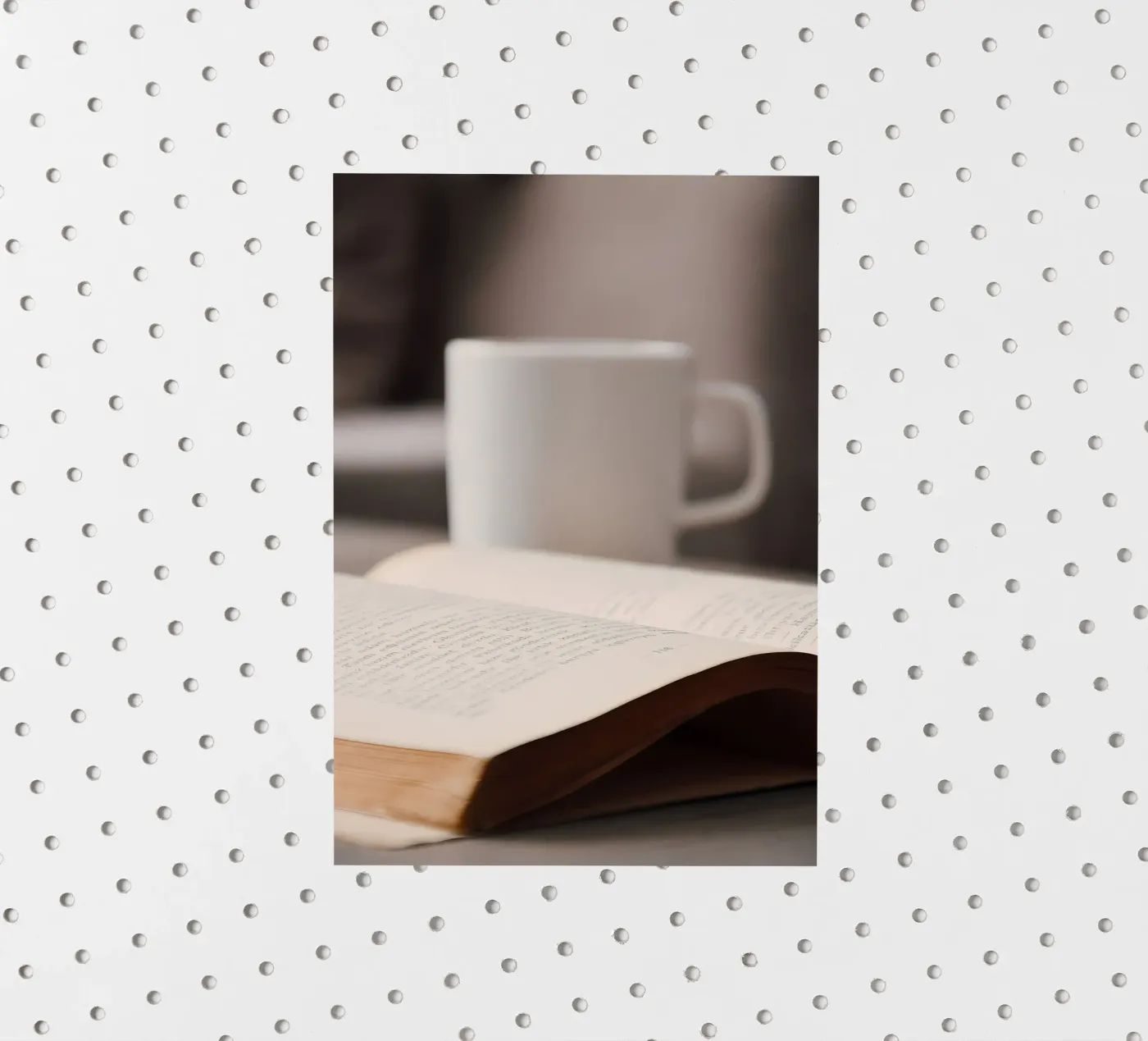 Caffè con libro adesivo da Aiden Garcia