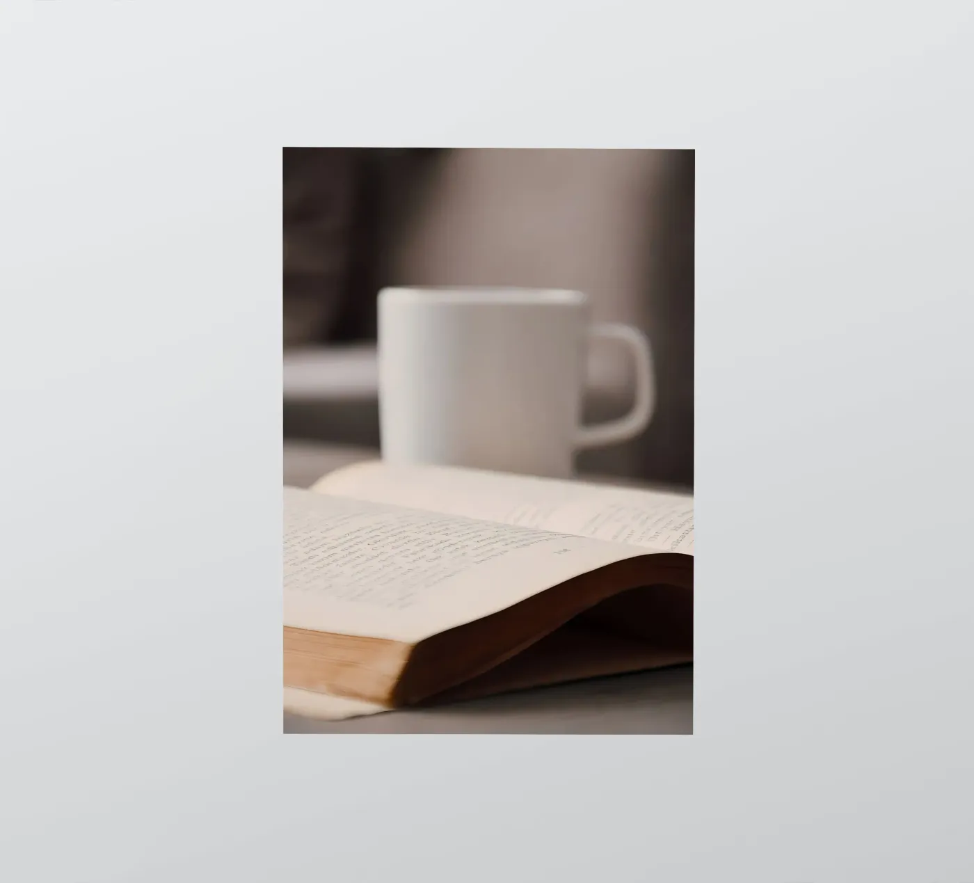 Caffè con libro adesivo da Aiden Garcia