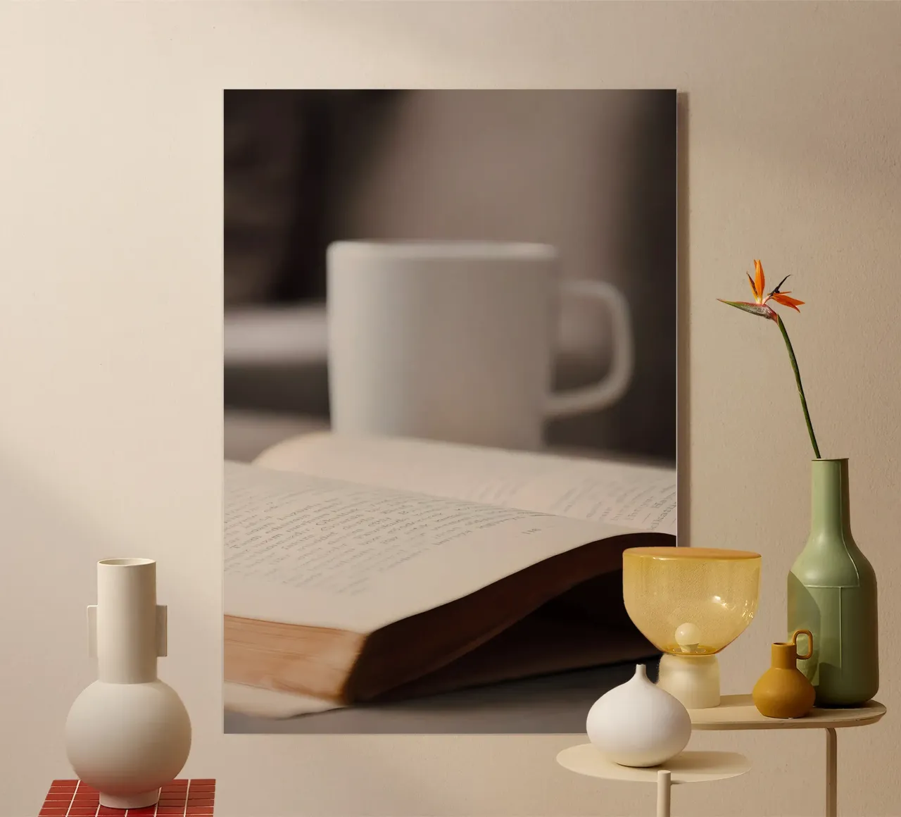 Caffè con libro plexiglass da Aiden Garcia