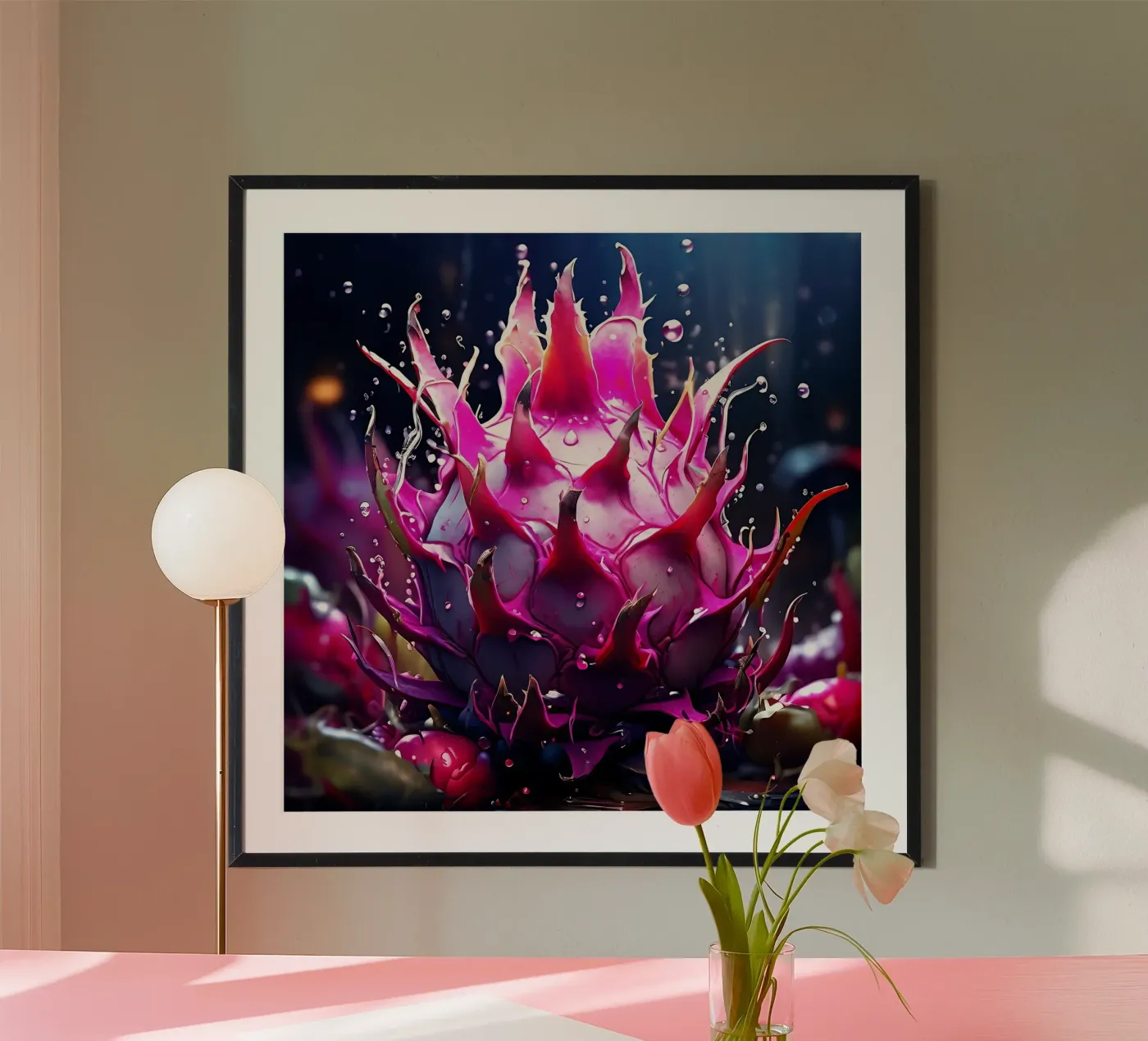 Dragonfruit_1 poster da Pink- und LoveArt by LK