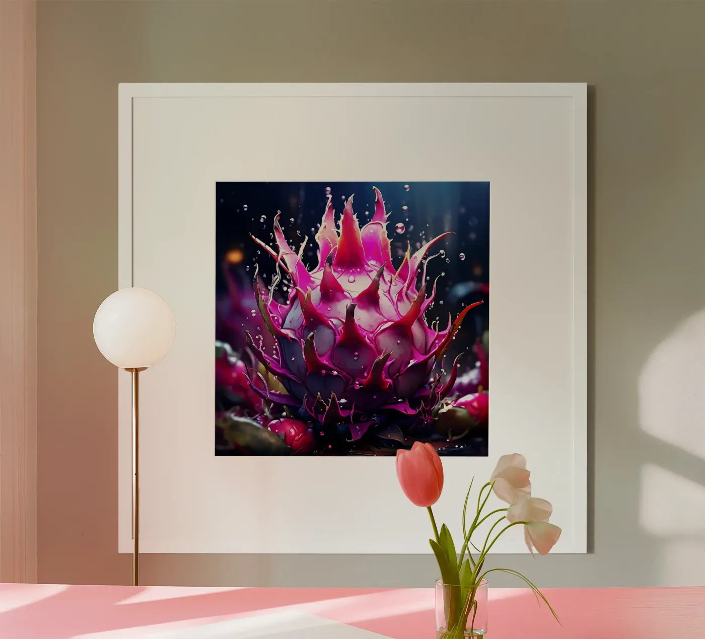 Dragonfruit_1 poster da Pink- und LoveArt by LK