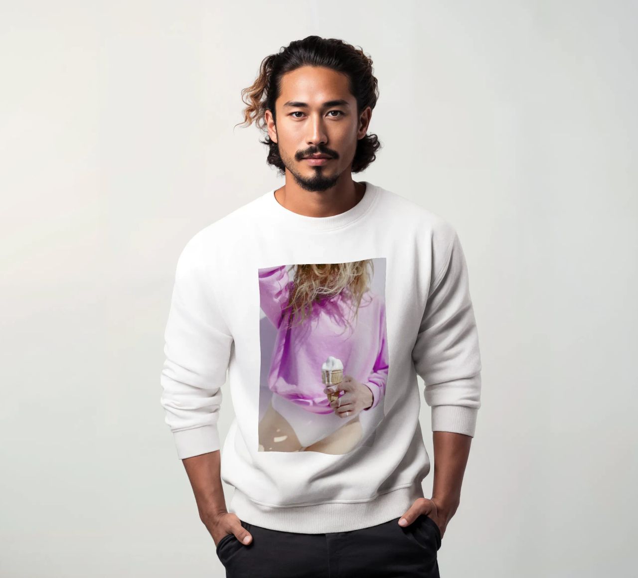 California Soft Ice Sweatshirt von Chris Abatzis
