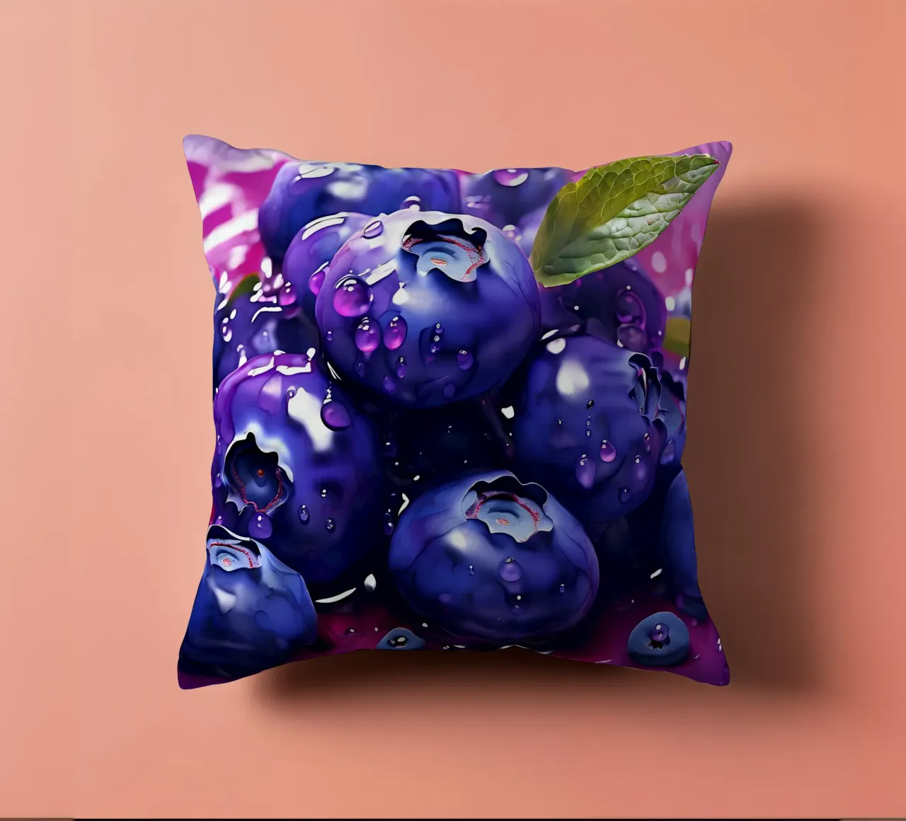 Mirtilli_1 cuscino da Pink- und LoveArt by LK