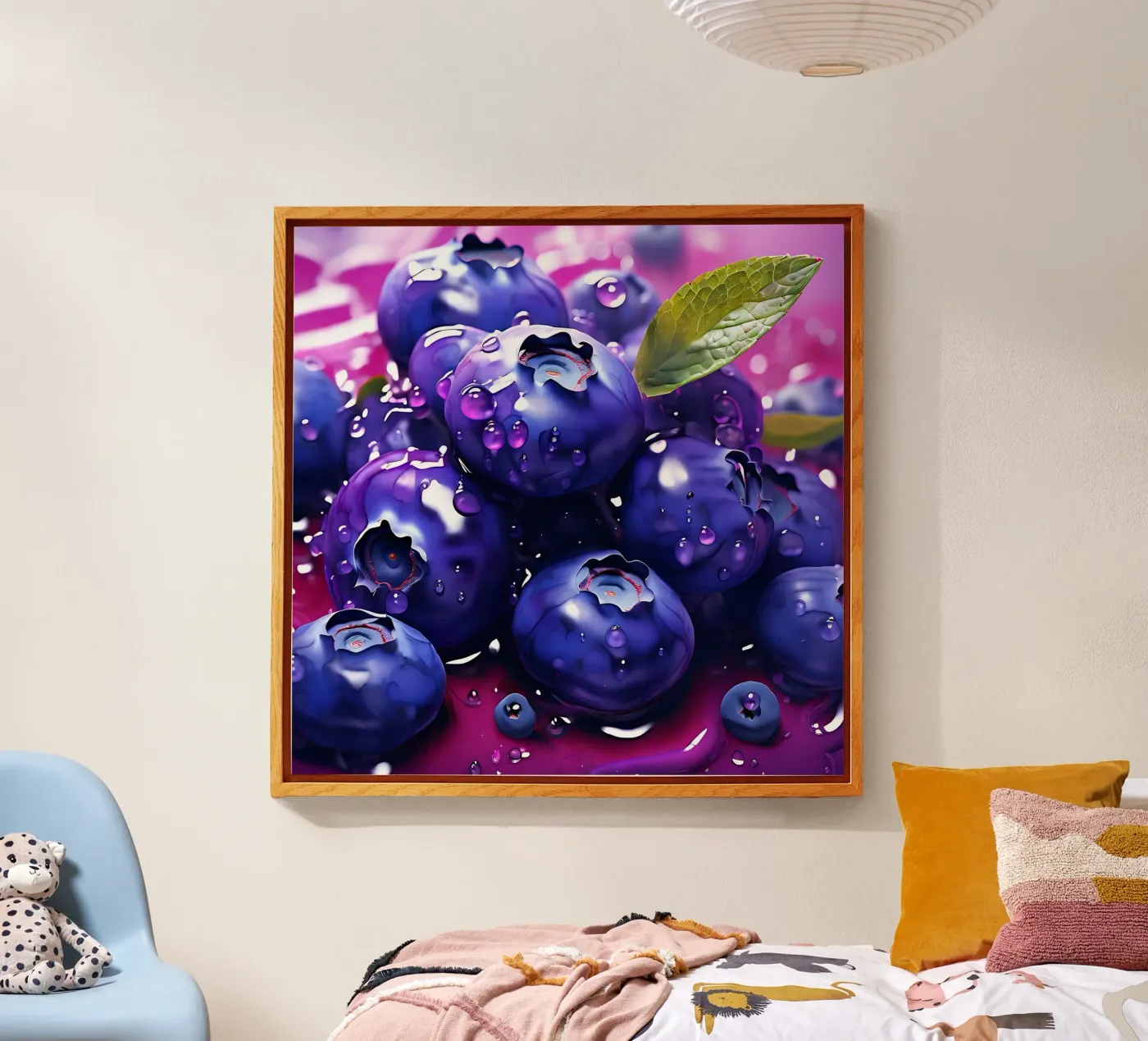 Blueberries_1 plexiglass da Pink- und LoveArt by LK