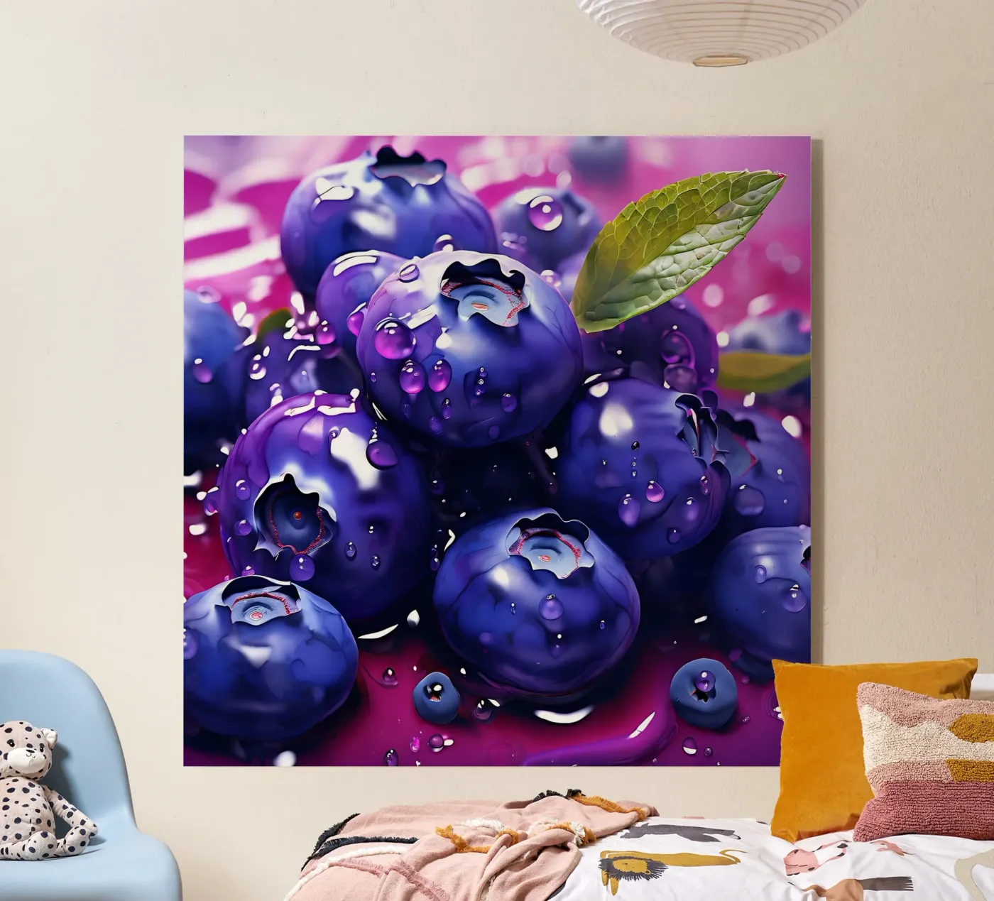 Blueberries_1 plexiglass da Pink- und LoveArt by LK